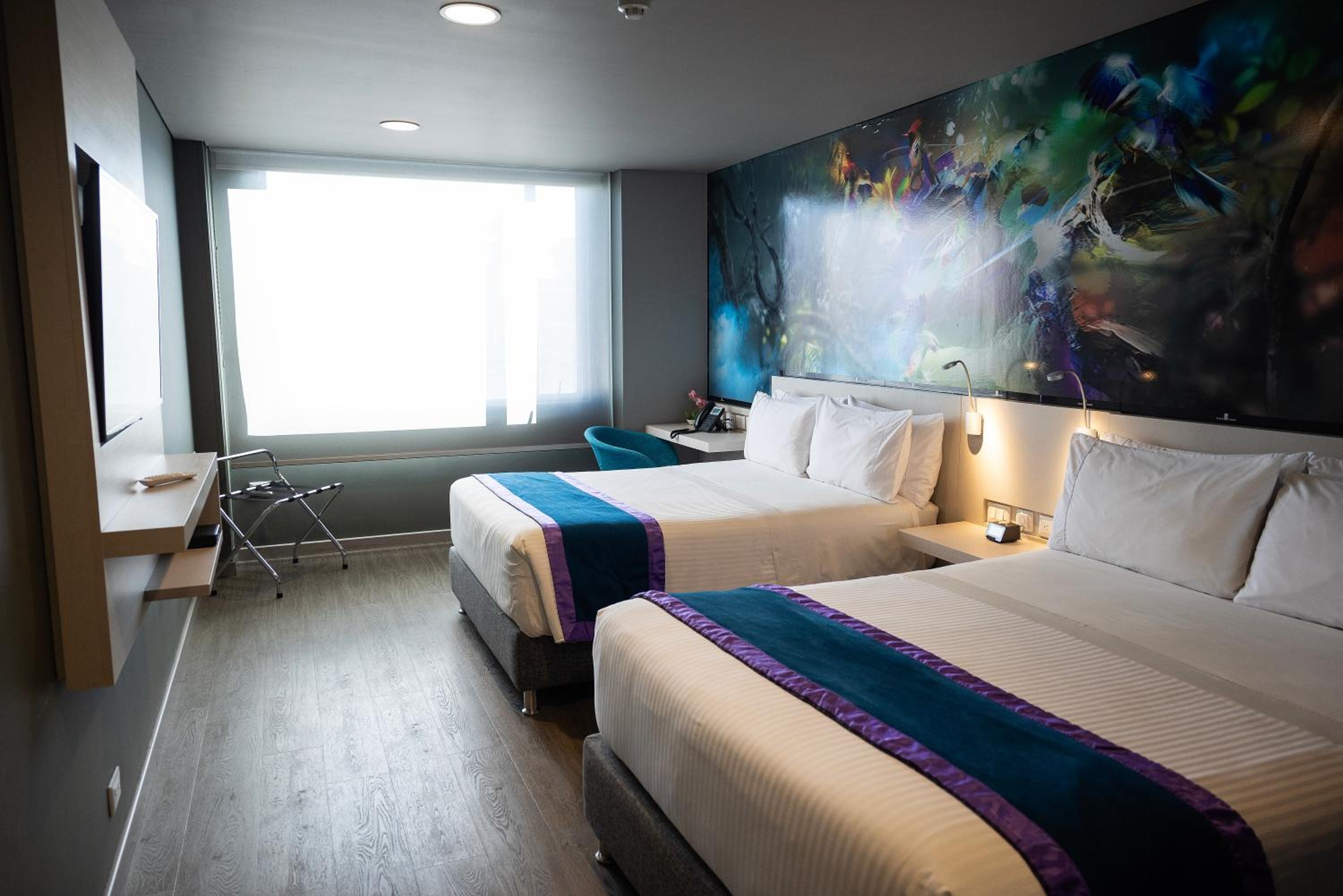 غرفة بسريرين كوين، Hotel Black Tower Premium 2/10