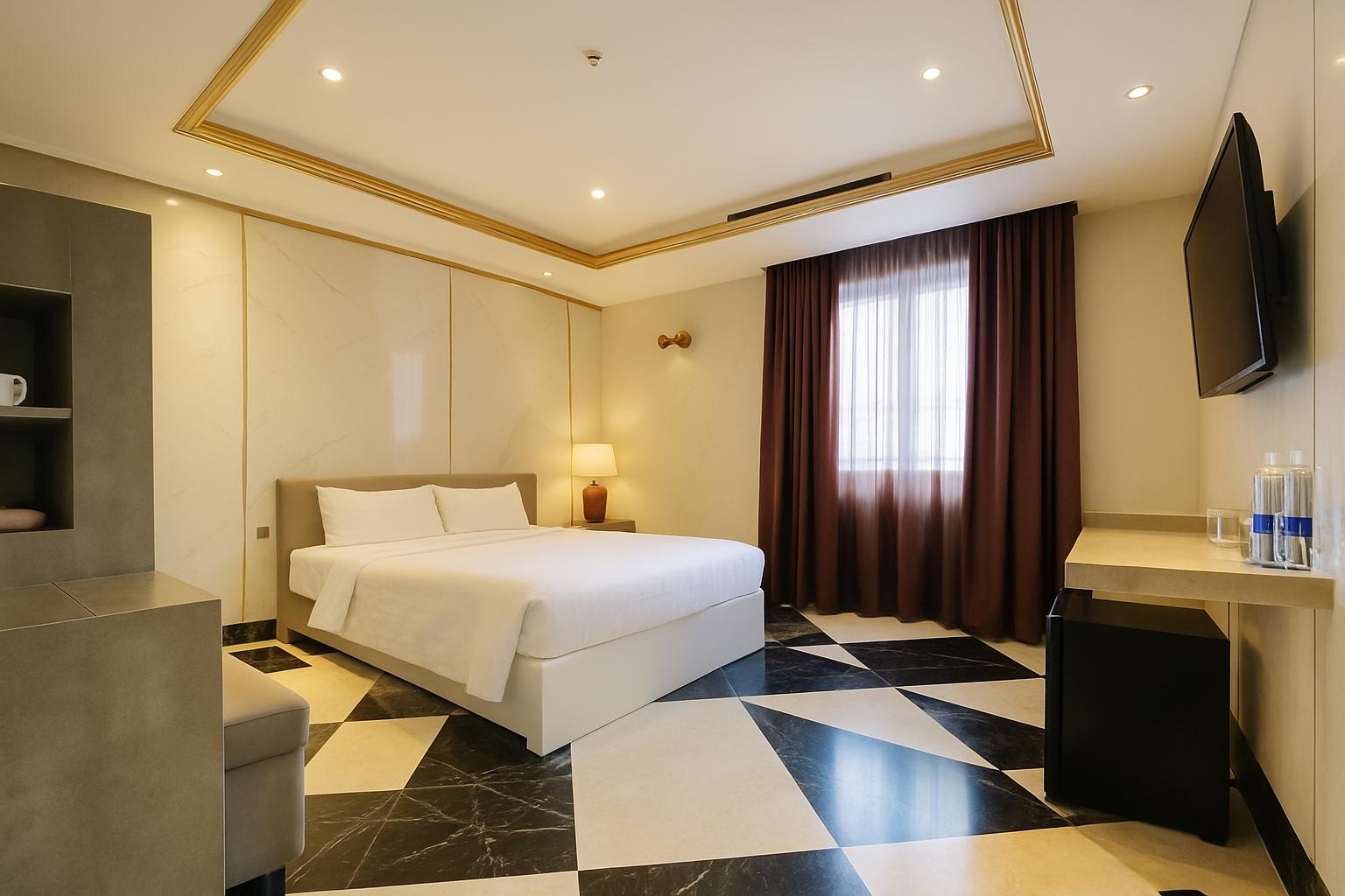 Renovated, Deluxe, King Bed, City View