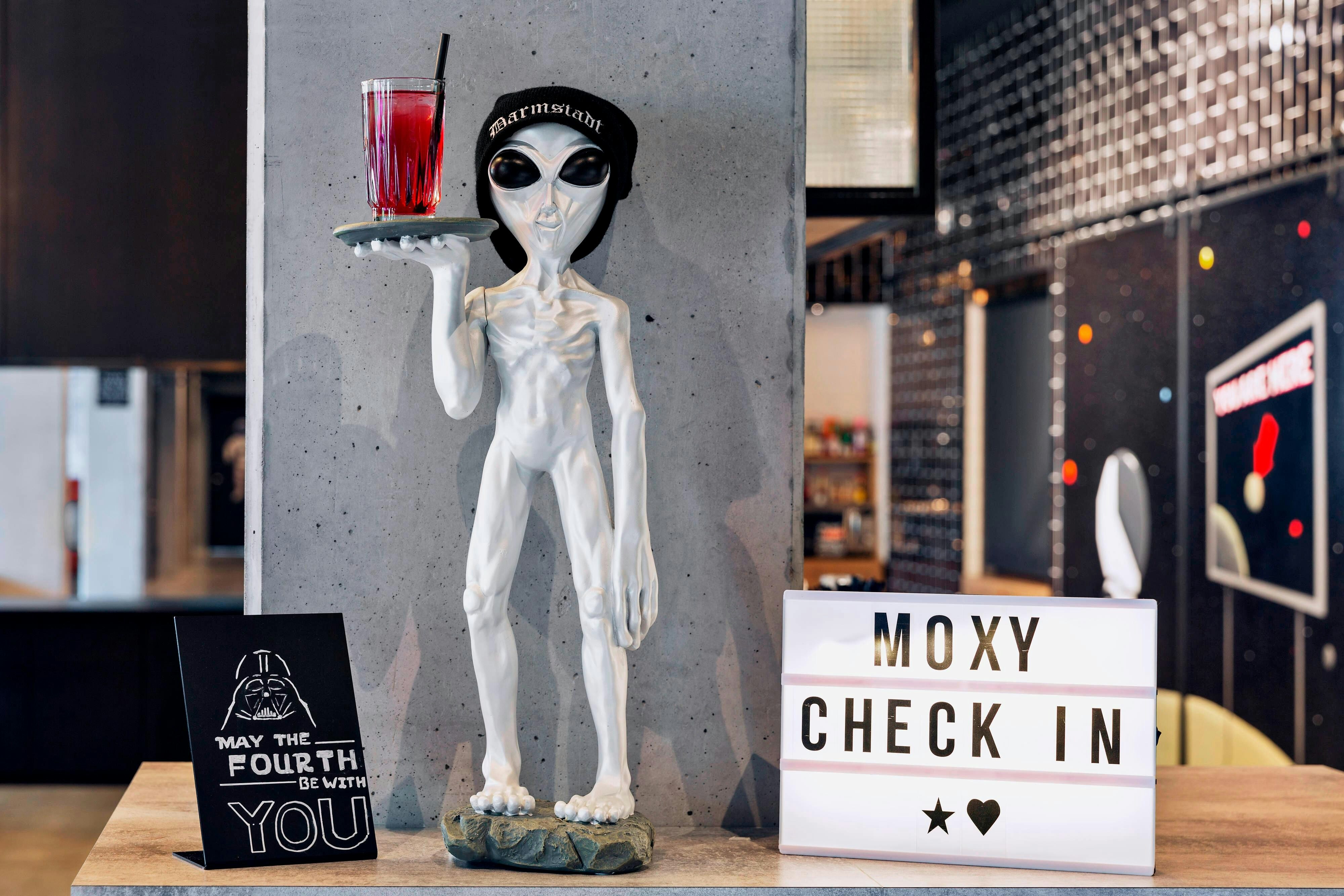 Lobby at Moxy Darmstadt, DARMSTADT