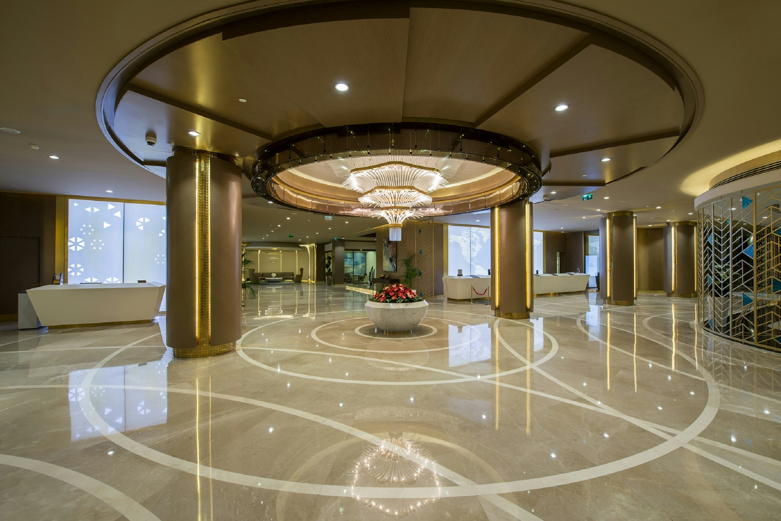 Lobby at Hilton Istanbul Kozyatagi, ISTANBUL