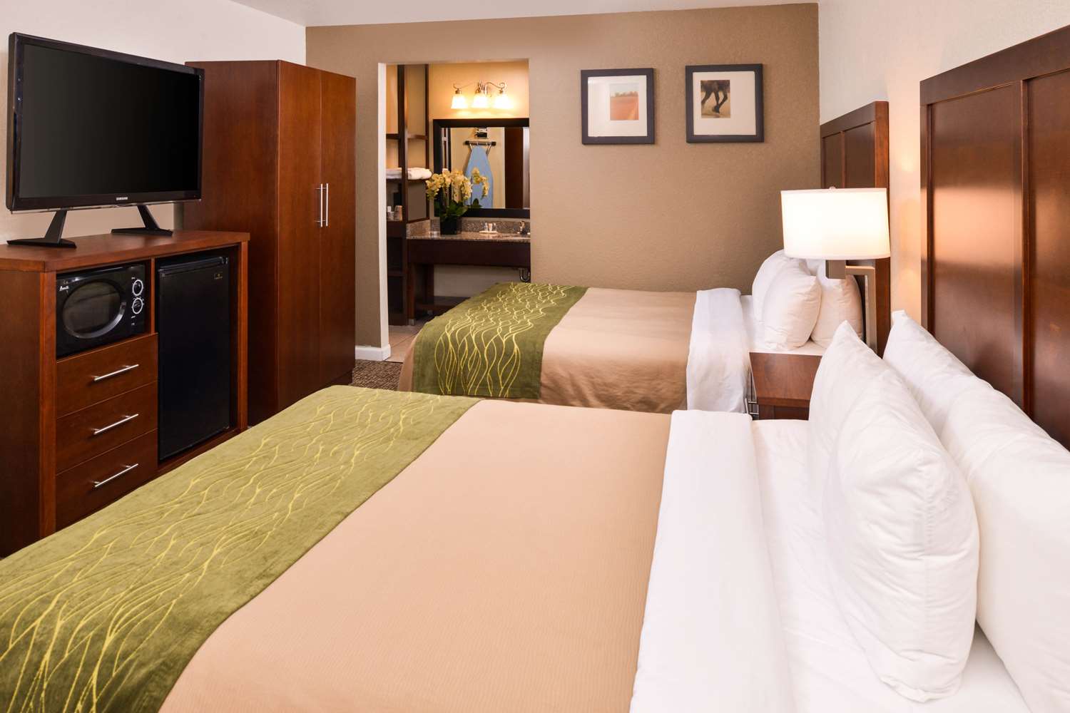 غرفة بسريرين كوين، Rancho Cordova Inn 7/9