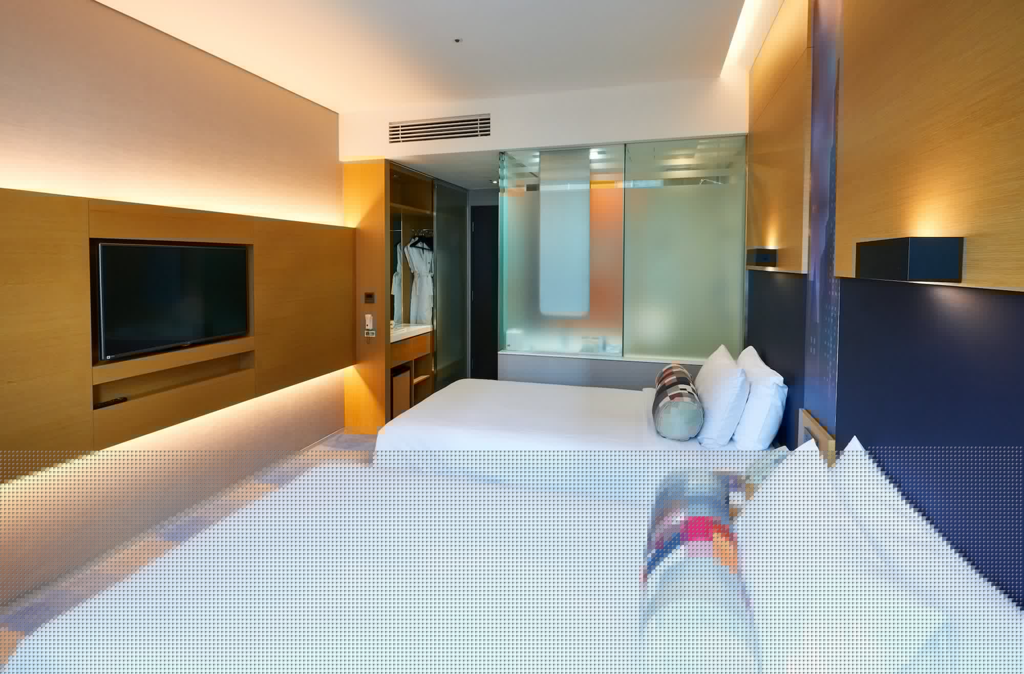 Aloft, Urban, Twin Beds, City View
