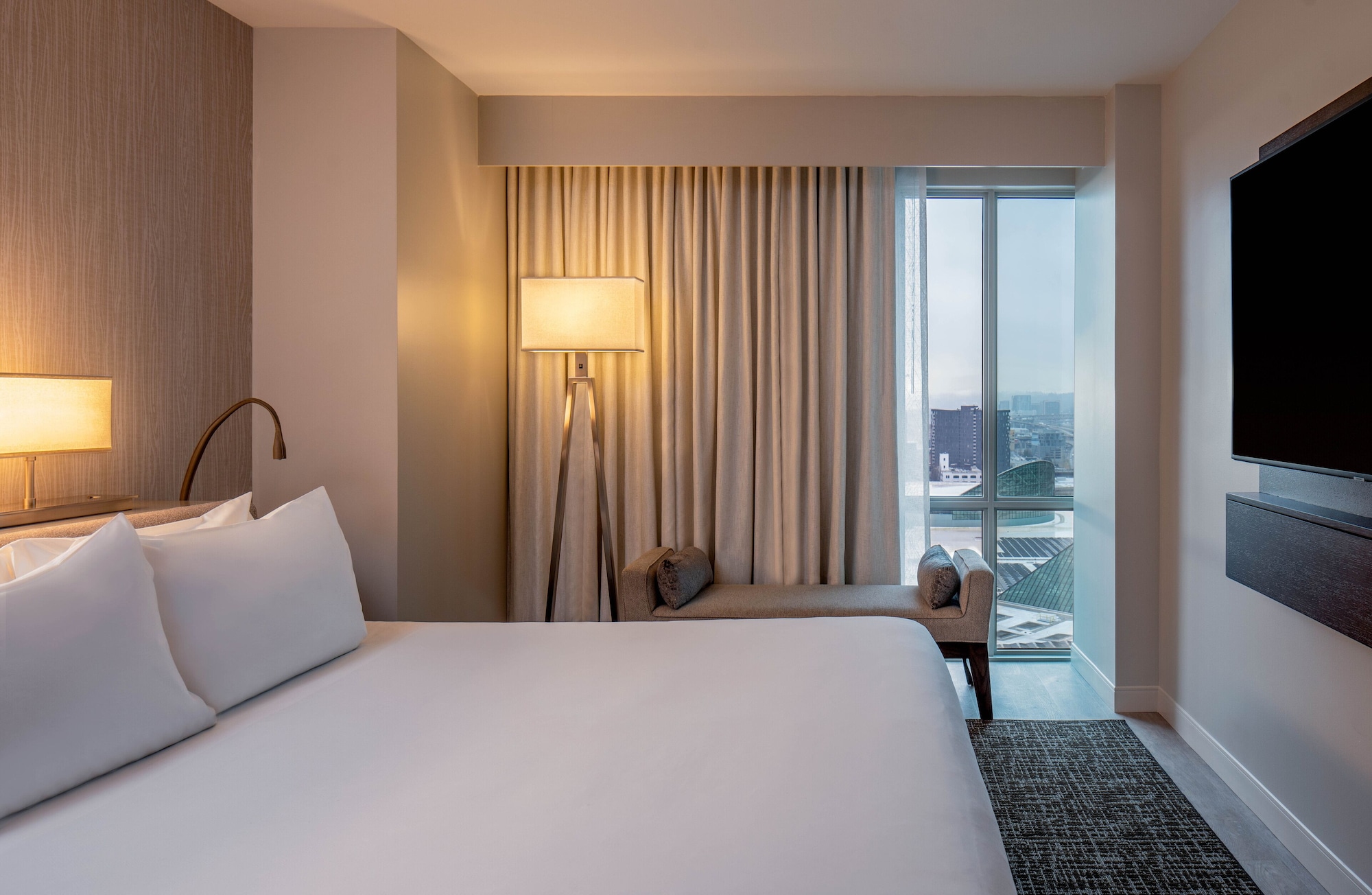 Suite, King Bed, Corner