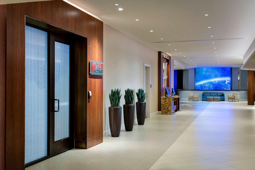 Lobby at Houston Airport Marriott At George Bush Intercontinental, HOUSTON - TX