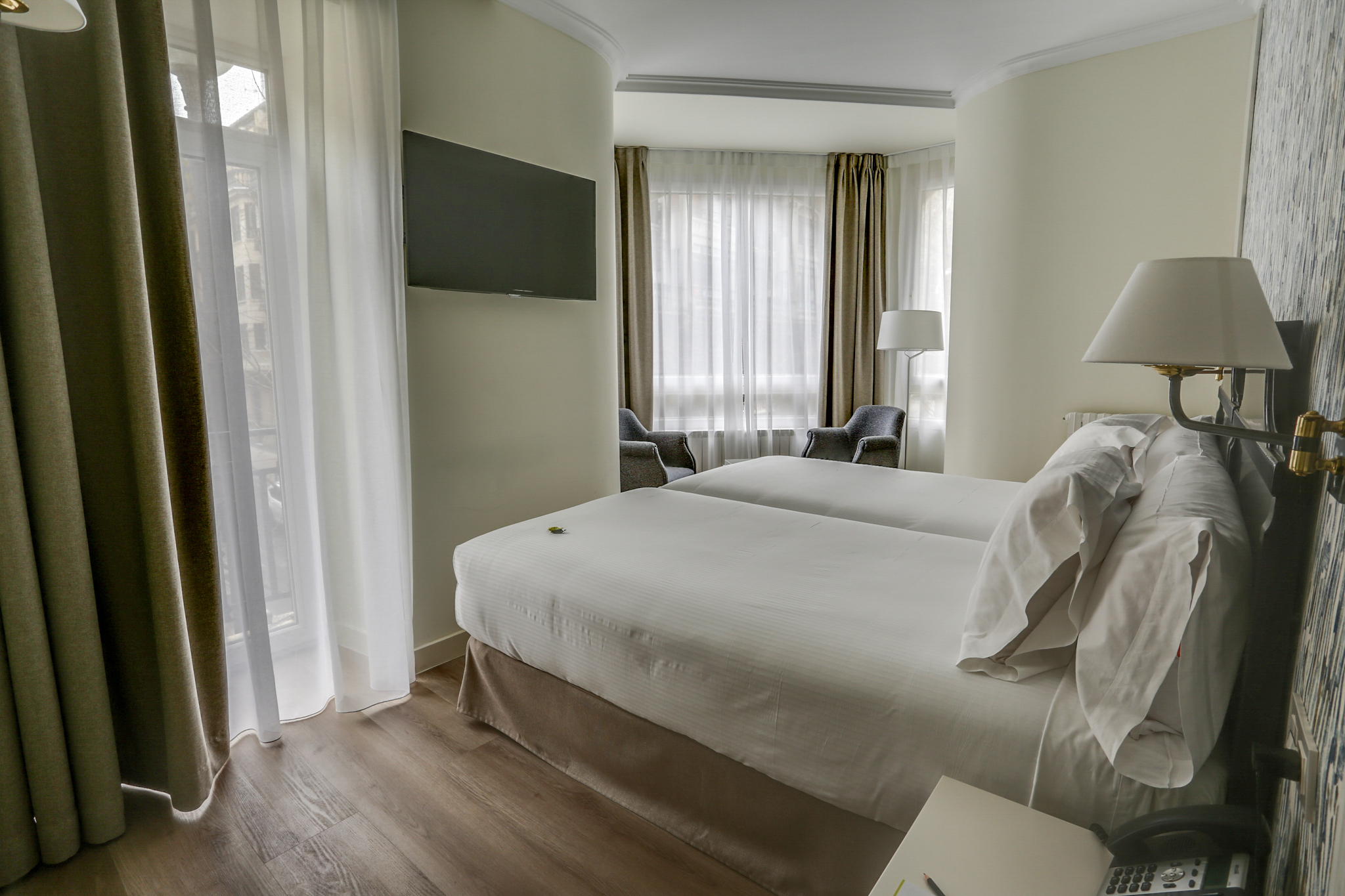 غرفة سوبيريور مفردة بسريرين منفصلين، Sercotel Europa San Sebastian 2/6