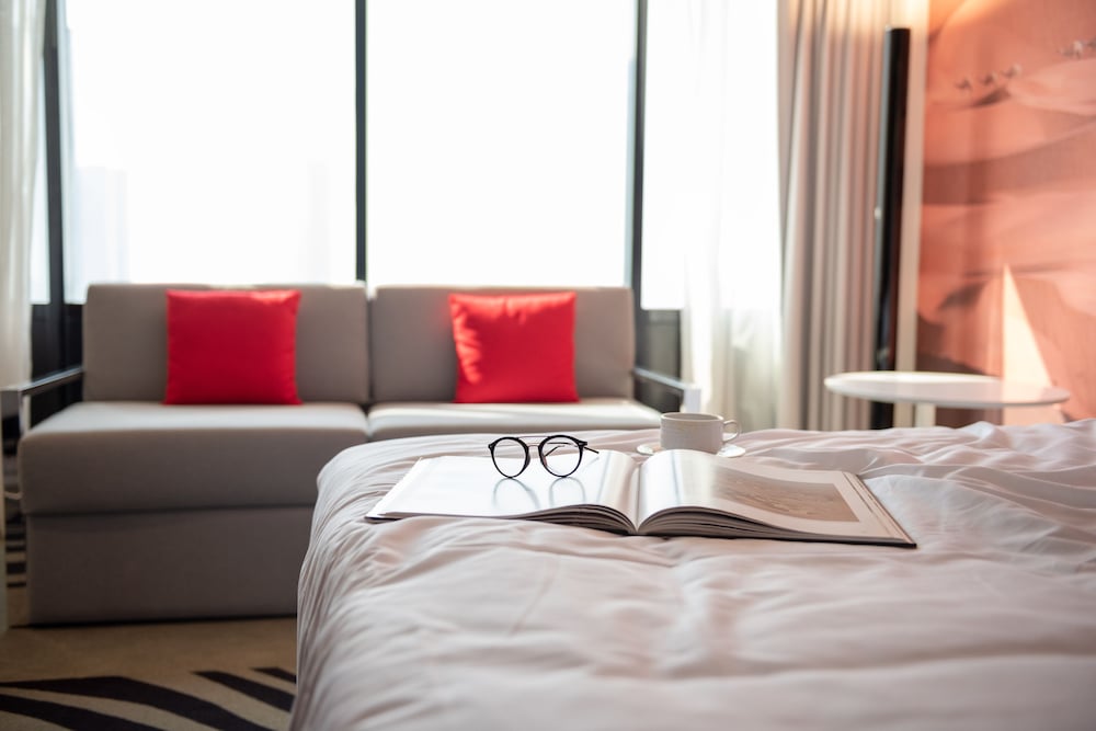 SUPERIOR, FAMILY, DOUBLE BED, LAGOON VIEW, SOFA
