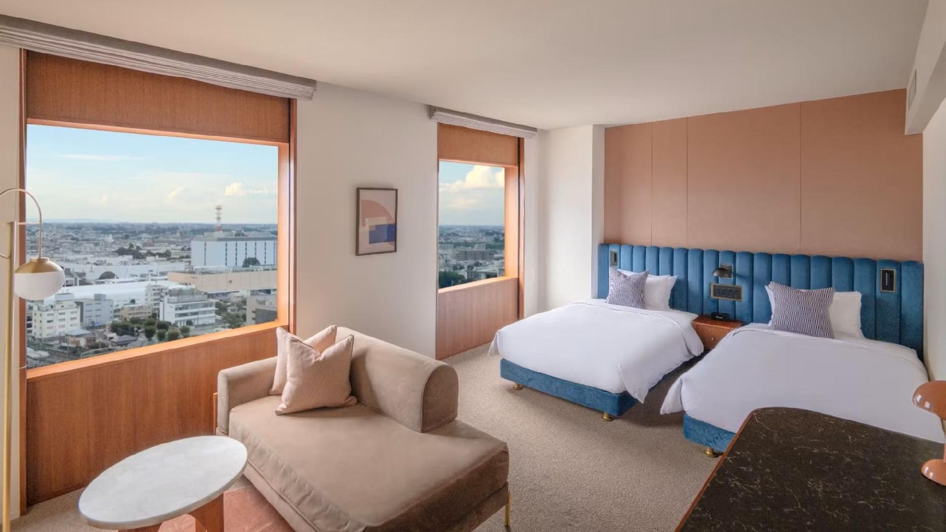Grand Superior, Modern, Standard, Twin Beds, City View, Night View