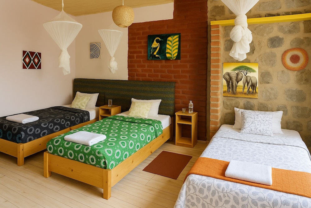 غرفة قياسية ثلاثية بثلاثة أسرّة، Yambi Guesthouse 2/2