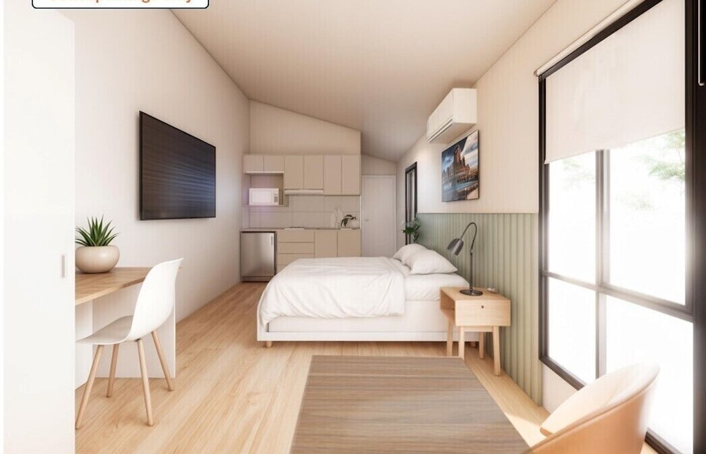 Duplex, Deluxe, Family, Cabin, 2 Queen Beds