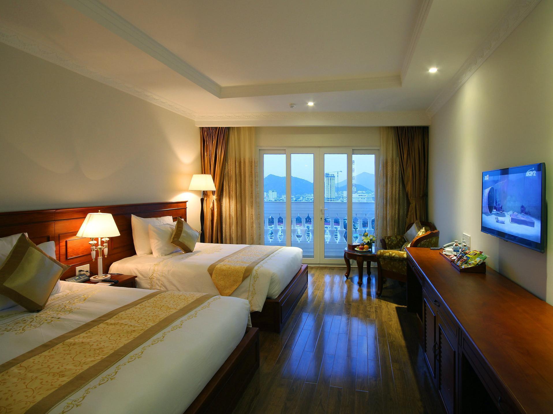 Semi Room, Superior, Twin Beds, 2 Semi Double Beds, Sea View