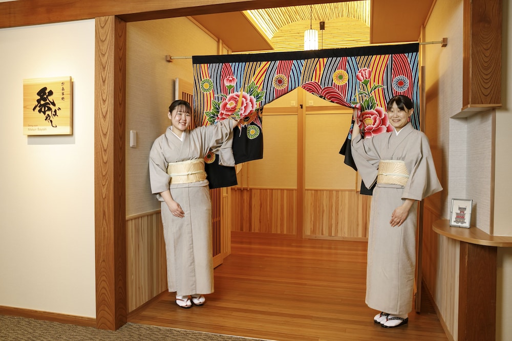 Lobby at Honjin Hiranoya Bekkan, TAKAYAMA