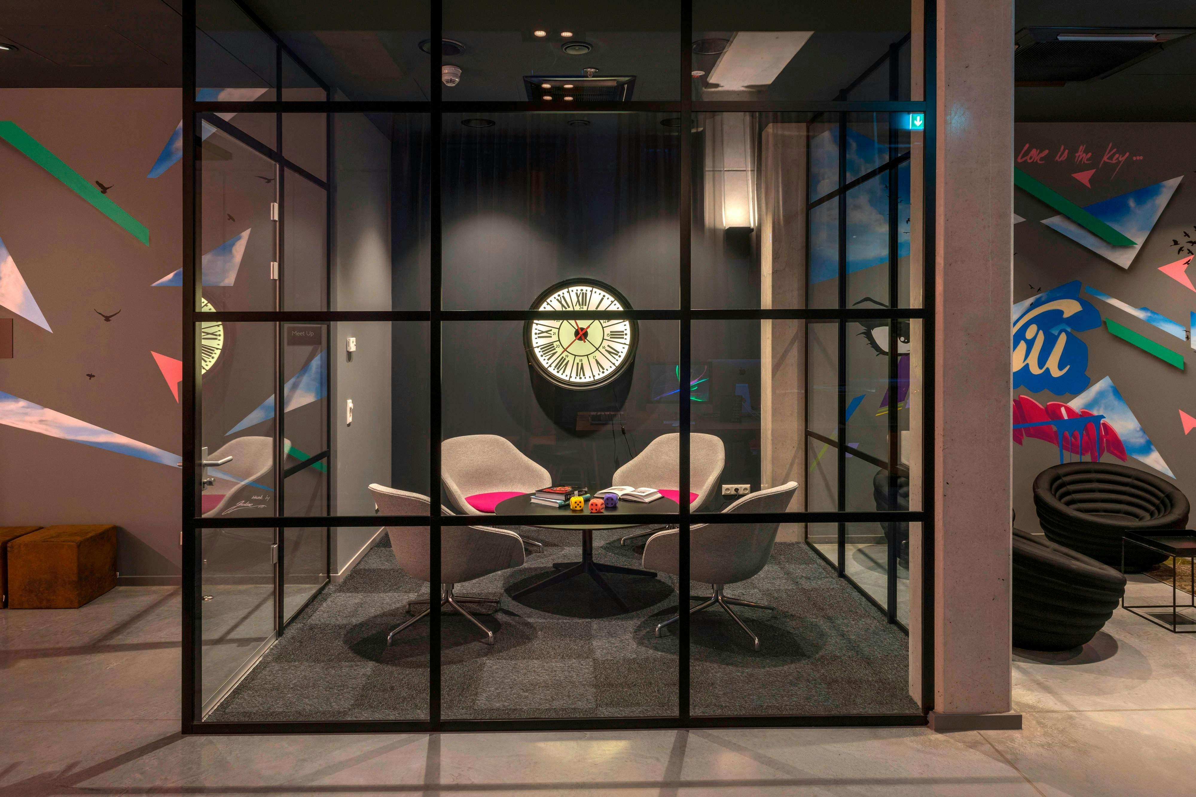 Lobby at MOXY FRANKFURT AIRPORT, FRANKFURT