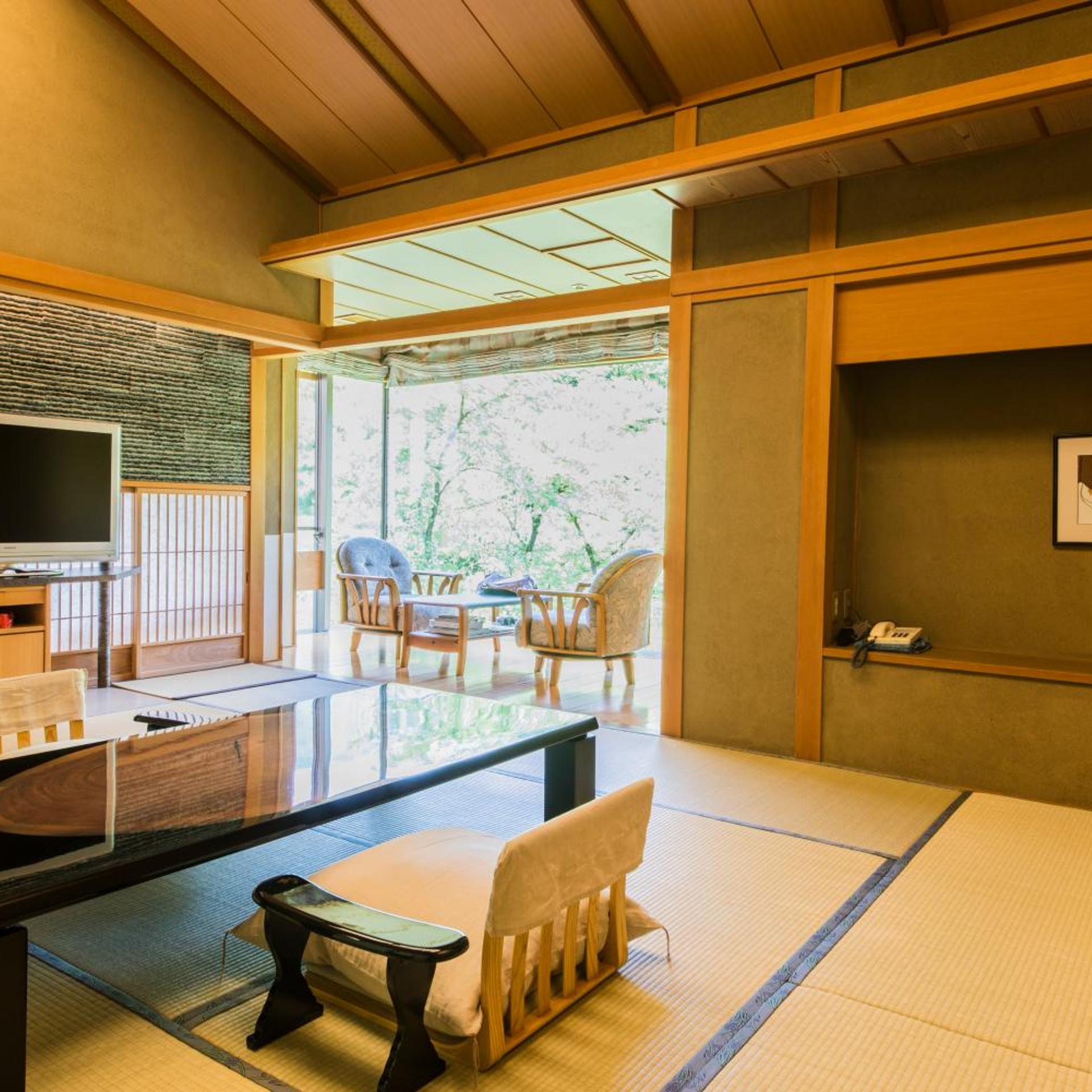 Japanese, Deluxe, Outdoor Bath