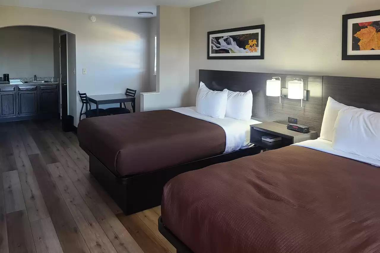 Efficiency, Suite, 2 Double Beds