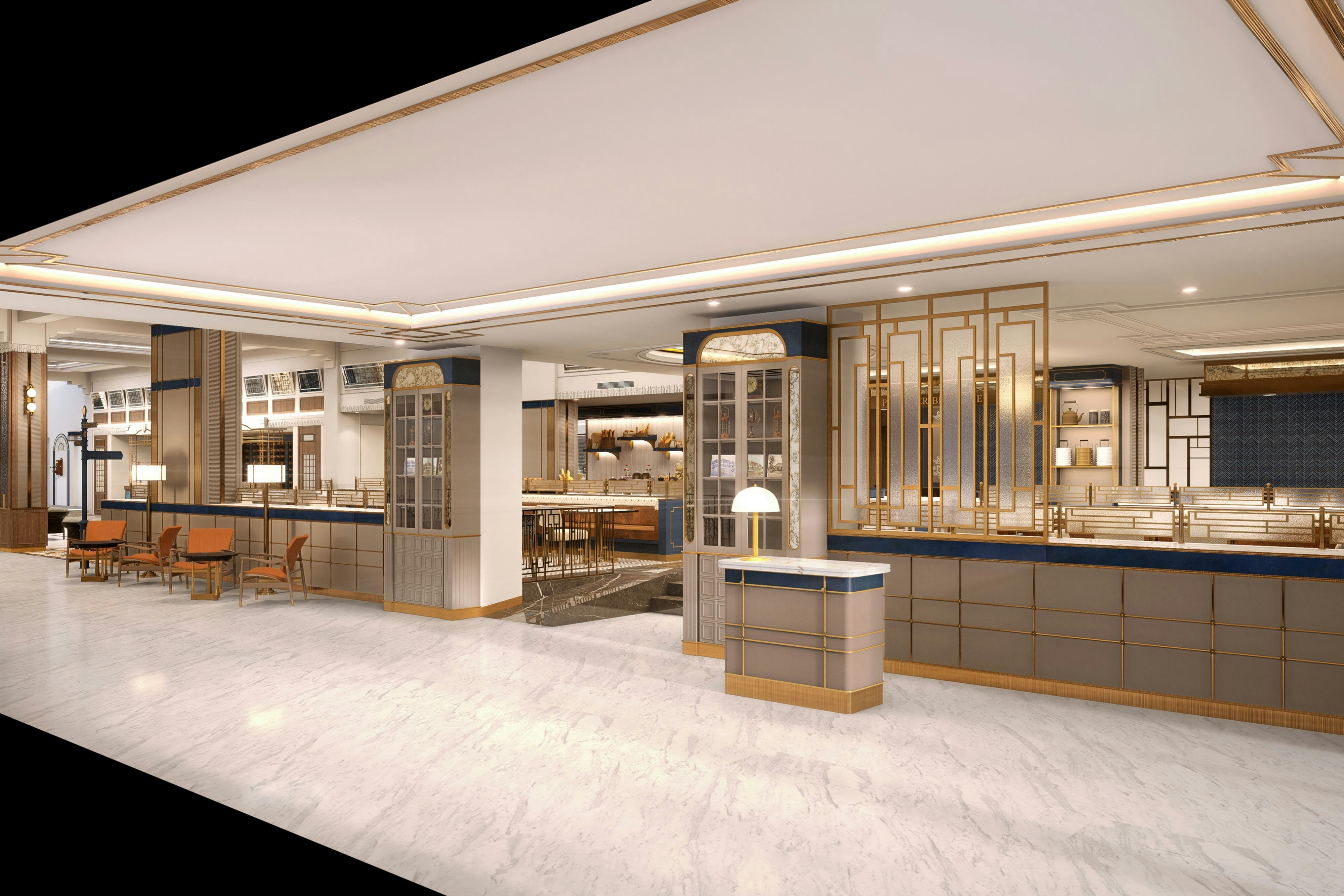 Lobby at Grand Hotel Preanger, BANDUNG