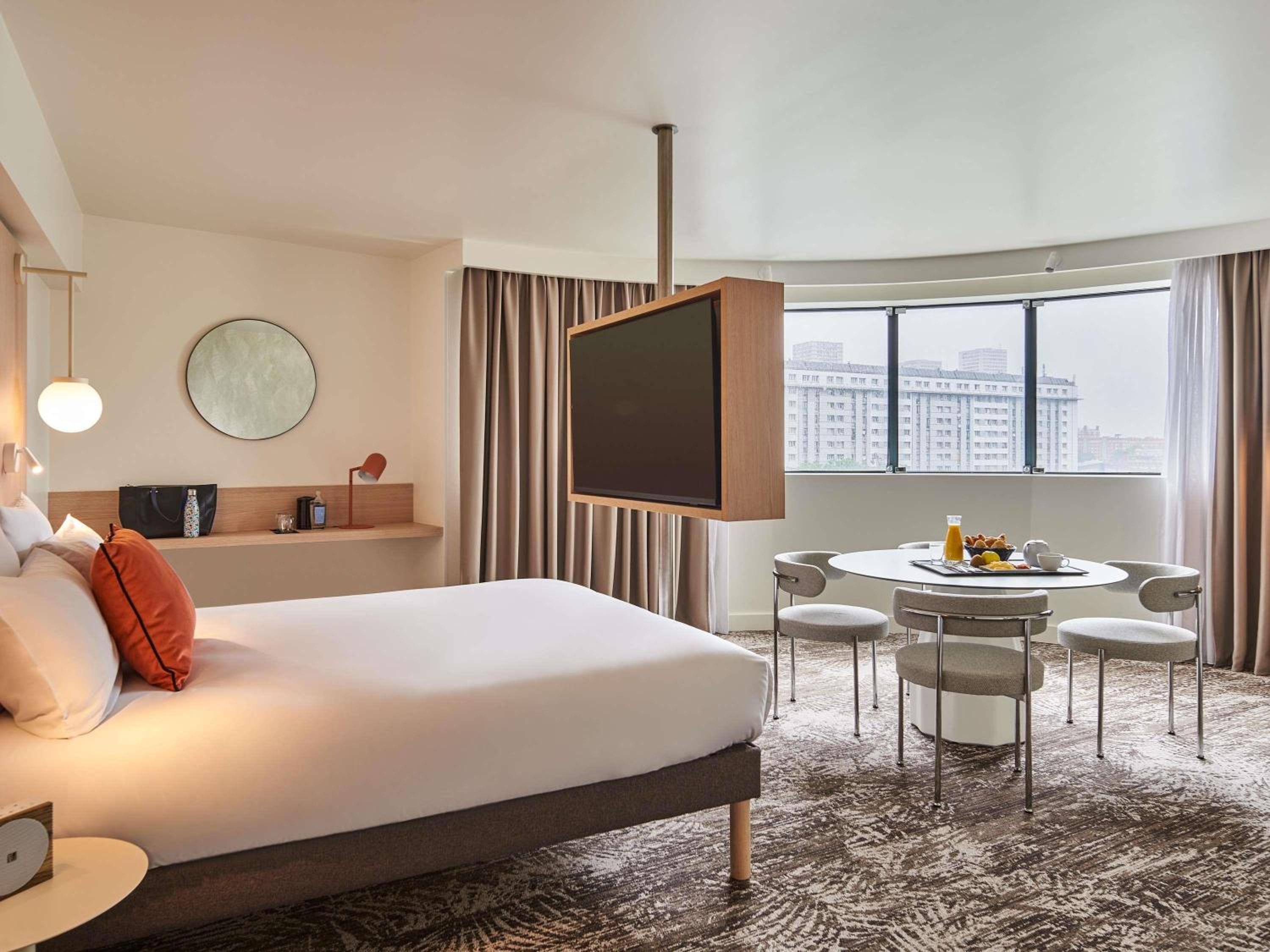 استوديو بسرير كوين، Novotel Paris 13 Porte d Italie 3/10