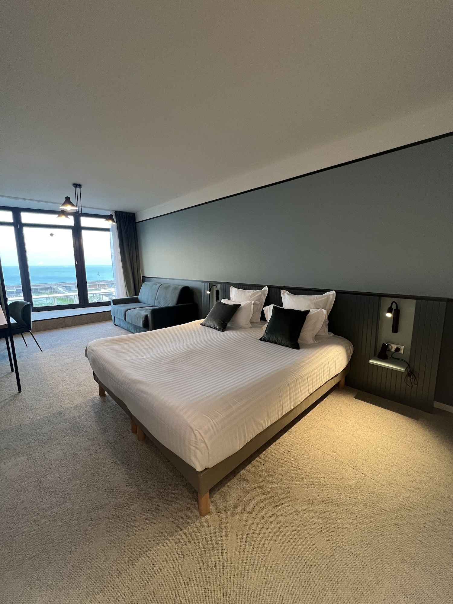 Junior Suite, Double Bed, Sea View, Sofa