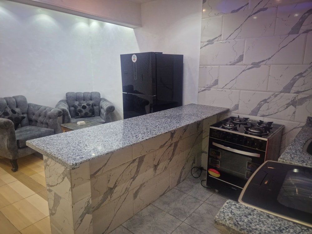 Lobby at Nile Sky Suites Hotel, CAIRO