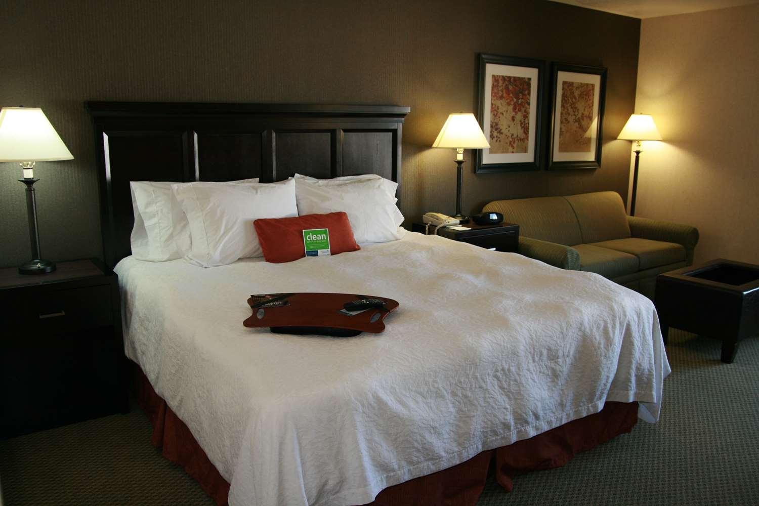Study, King Bed, Sofa