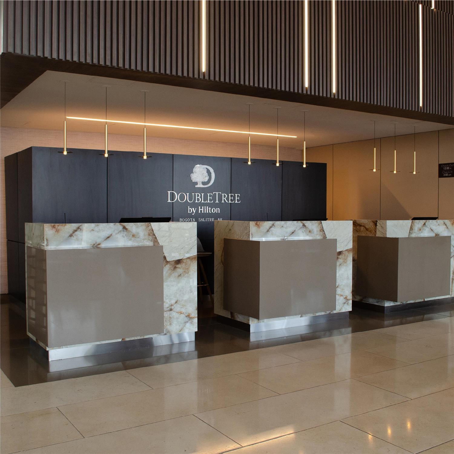 Lobby at DOUBLETREE BY HILTON BOGOTA SALITRE AR EX AR HOTEL BOGOTA, BOGOTA