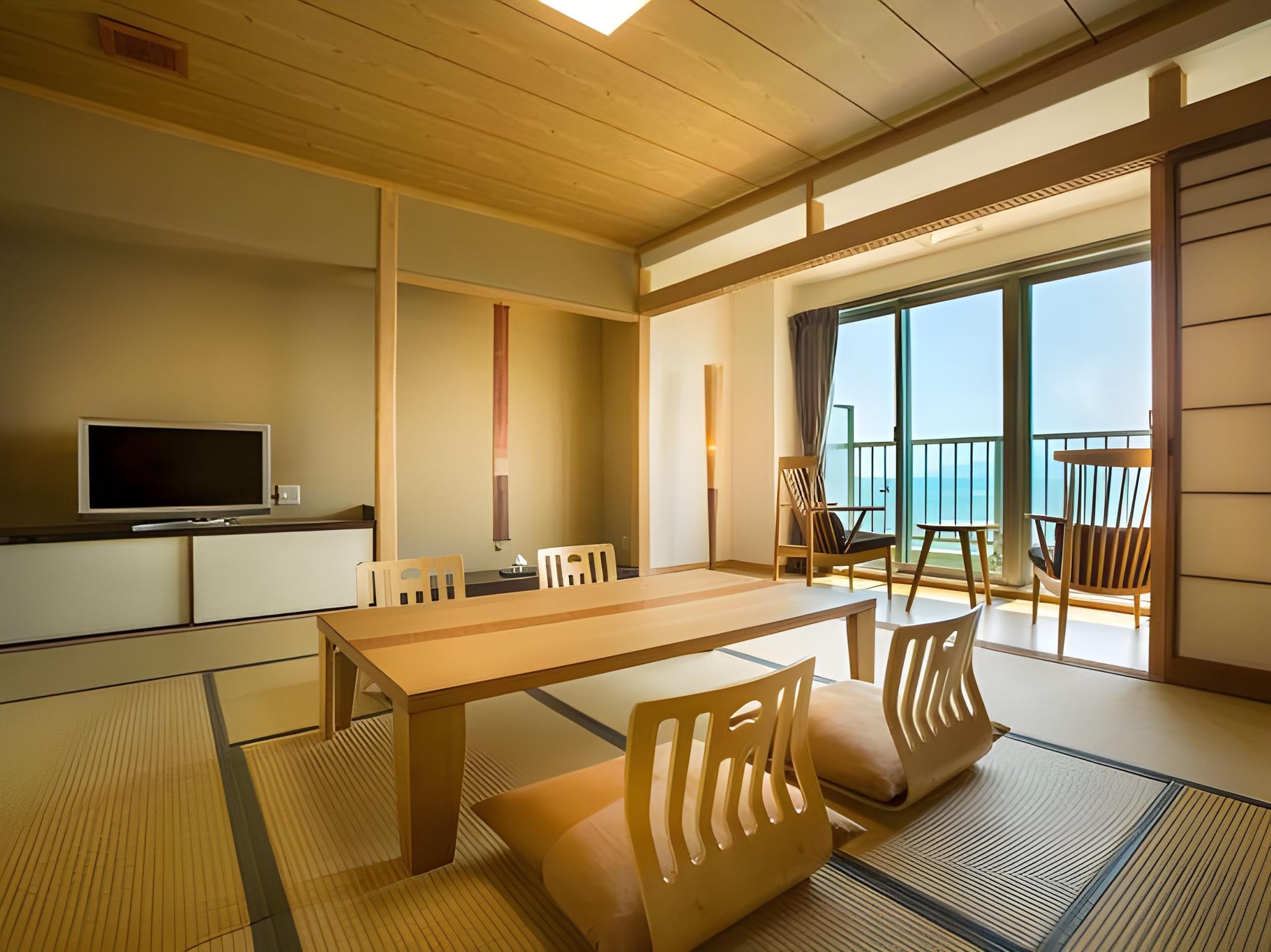 Japanese, Guest Room, Standard, Side Ocean View, Tatami