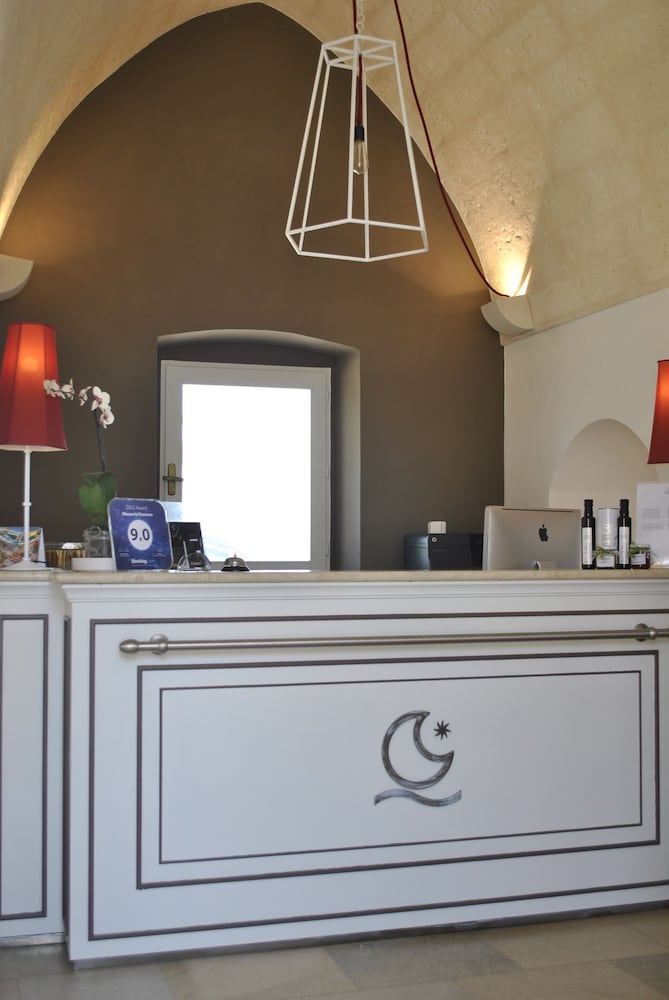 Lobby at Masseria Panareo Hotel, OTRANTO