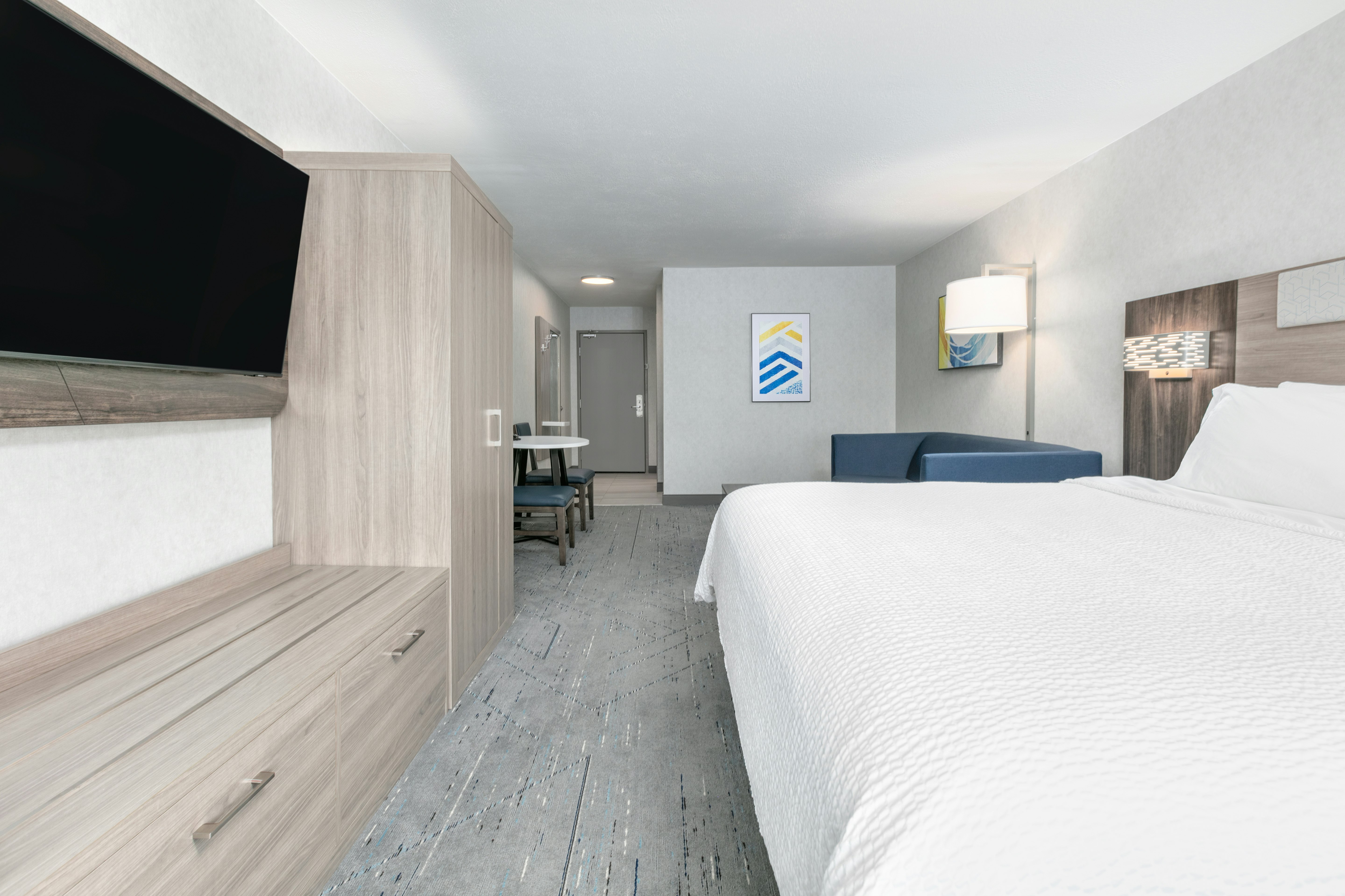 جناح بسرير كينج لذوي الإعاقة، Holiday Inn Express Hotel Suites Valparaiso 3/4