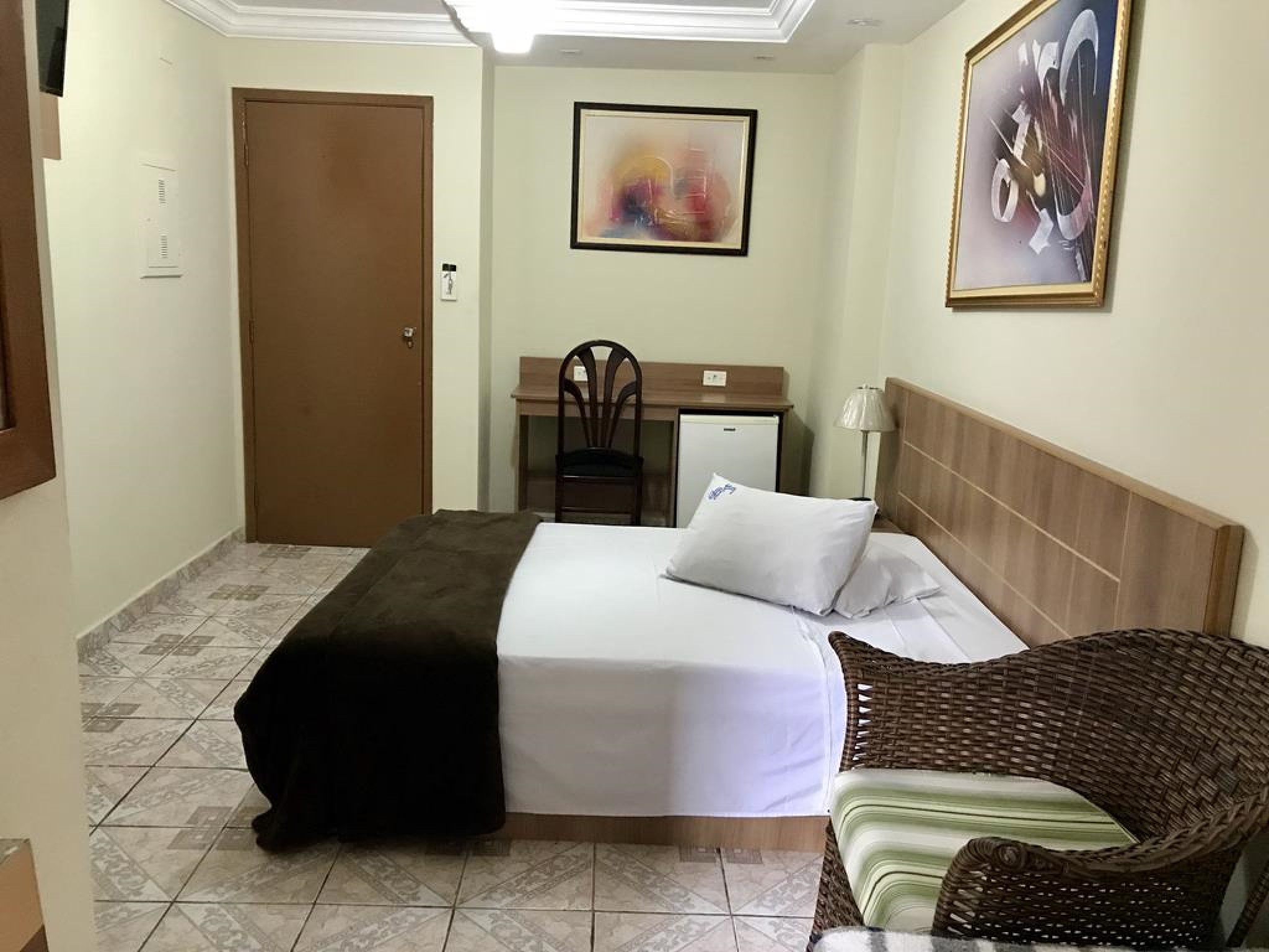 غرفة قياسية مفردة بسرير مزدوج، San Francisco Plazza Hotel 2/2