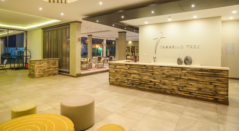Lobby at Tamarind Tree Hotel, NAIROBI