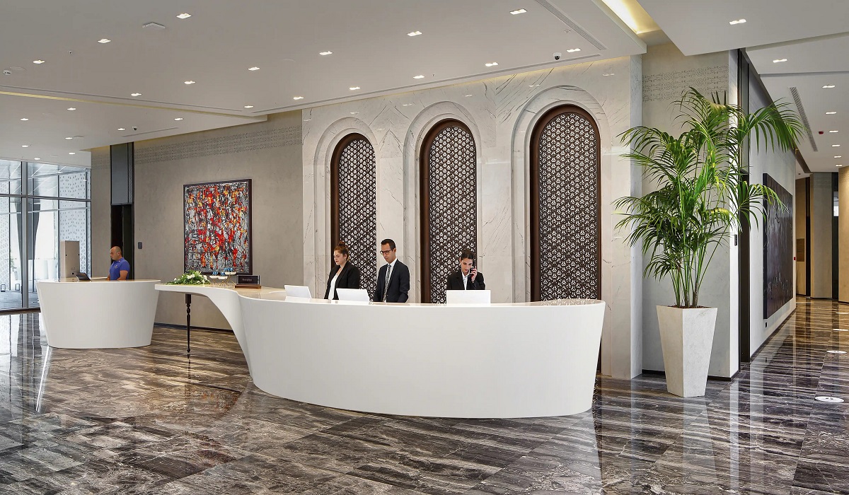 Lobby at Wanda Vista Residence, ISTANBUL