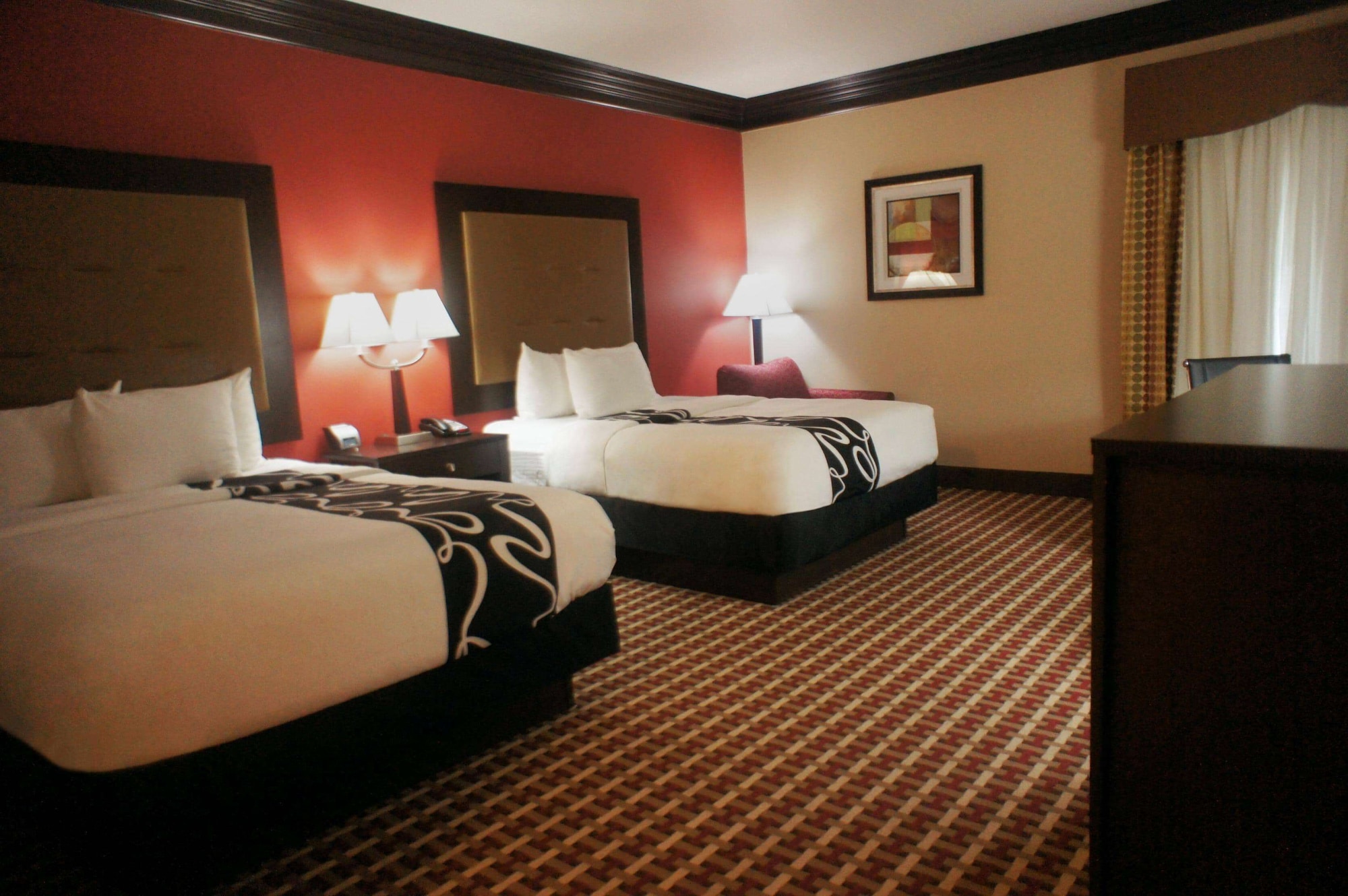 غرفة بسريرين كوين، La Quinta Inn Suites Little Rock Bryant 3/7