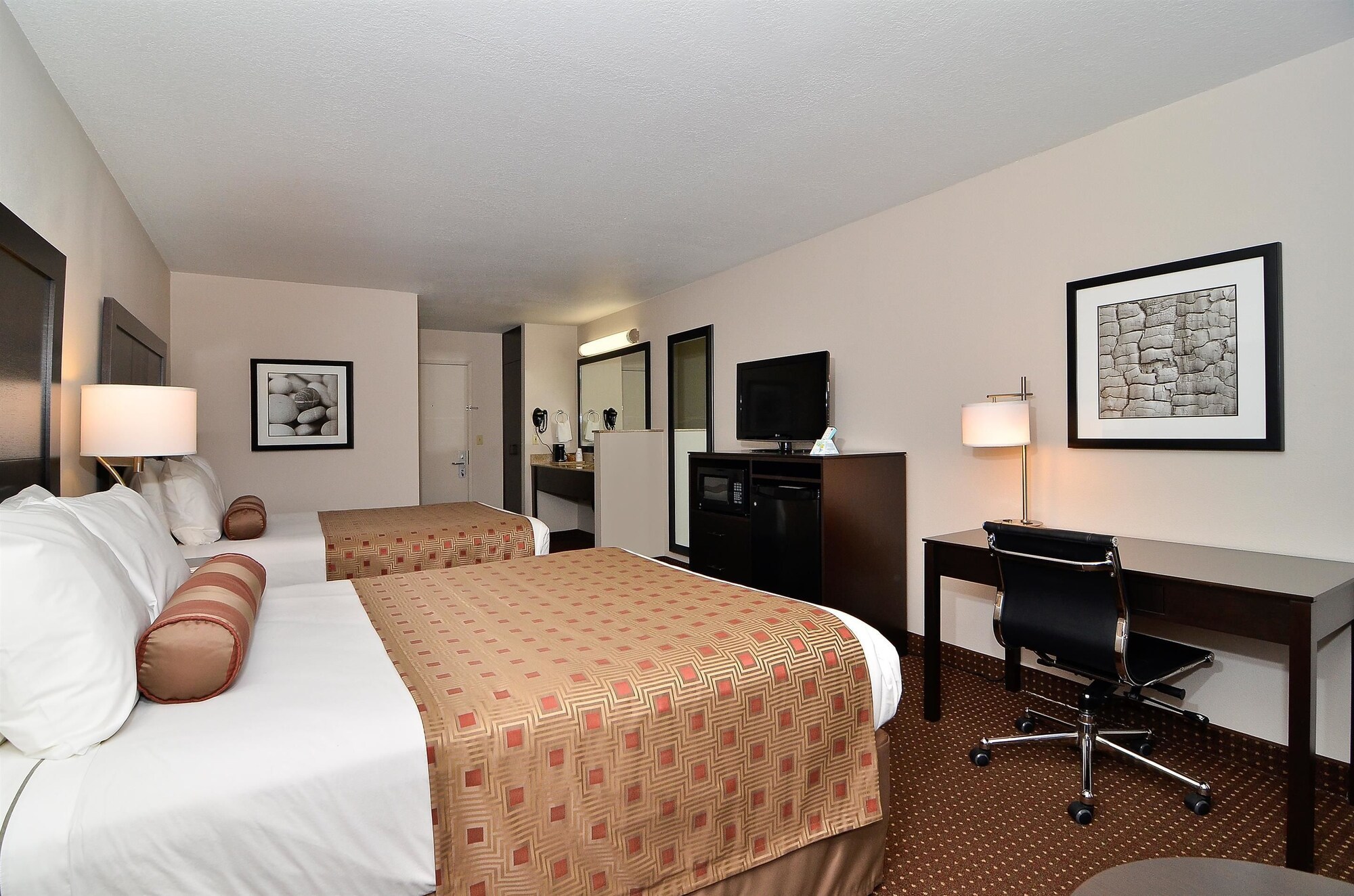 غرفة قياسية بسريرين كوين، Best Western Inn Of Vancouver 8/10
