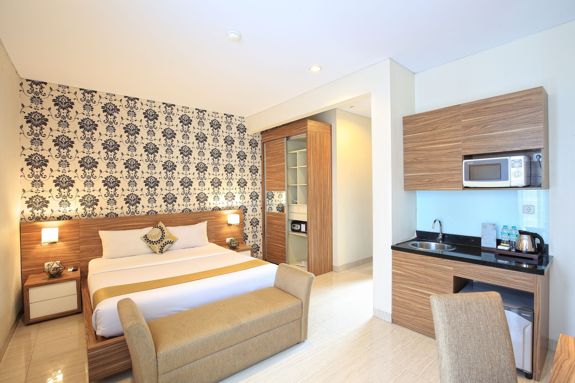 جناح بزنس بسريرين منفصلين، Rasuna Icon Hotel 10/10
