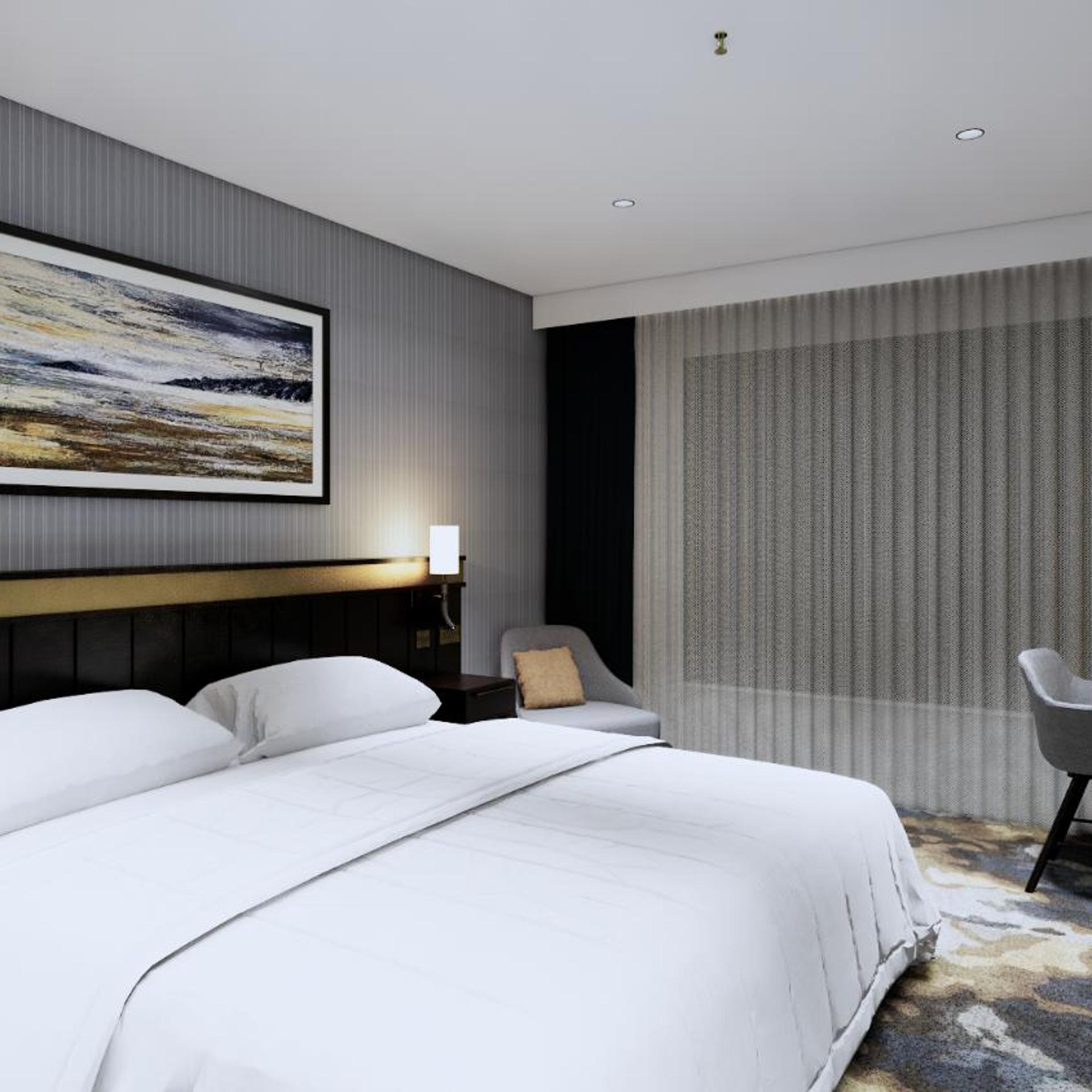 Classic, Double Bed, Partial View