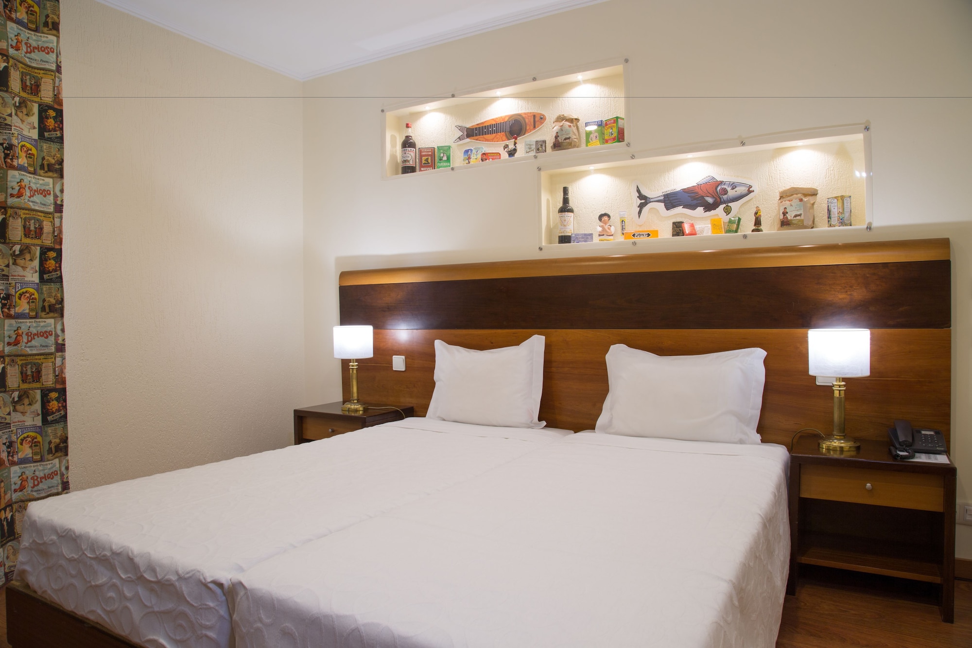 غرفة كومفورت بسريرين منفصلين بإطلالة على الحديقة، Hotel AS Lisboa 3/10