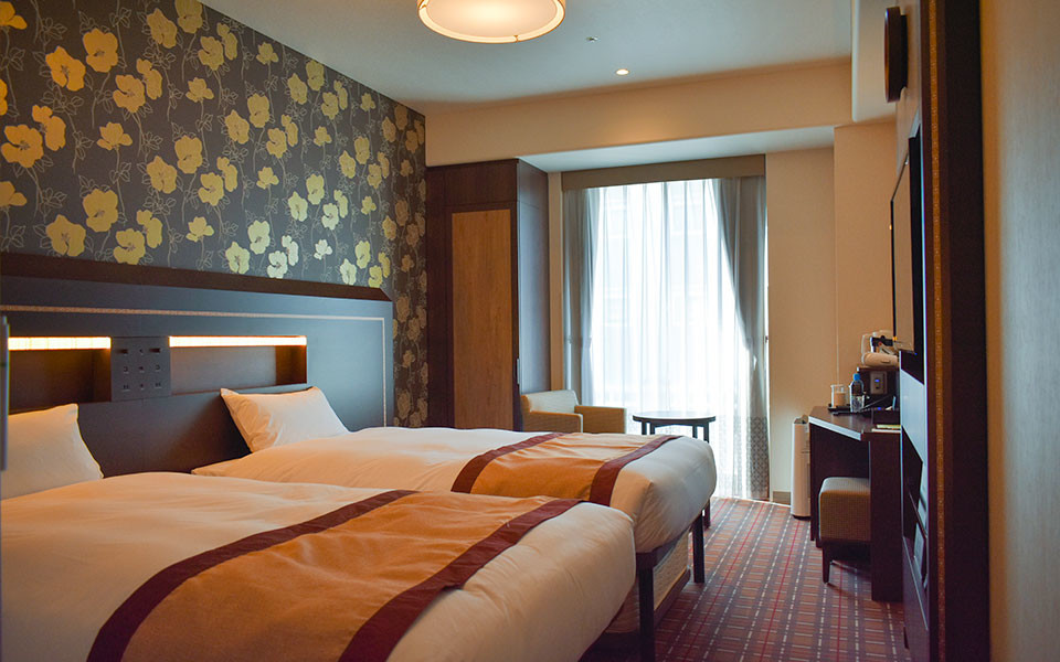 Moderate, Twin Beds, with Extra Bed