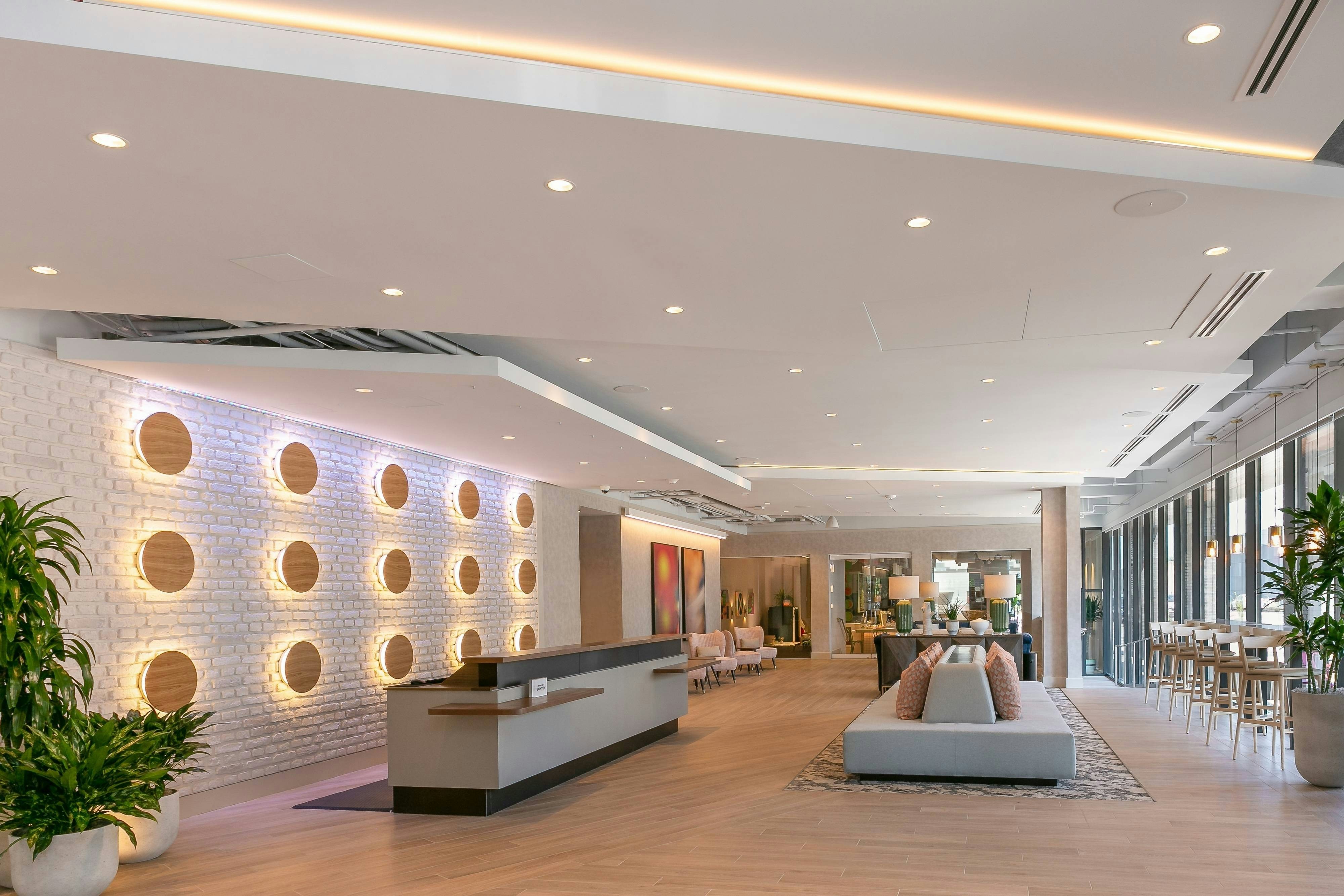 Lobby at TownePlace Suites by Marriott Nashville Downtown/Capitol District, NASHVILLE - TN