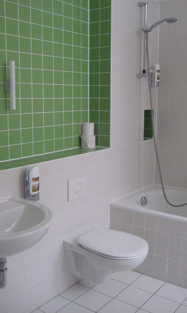 غرفة كومفورت بسرير مزدوج أو سريرين منفصلين بحمام خاص، Pension Peters Berlin 5/5