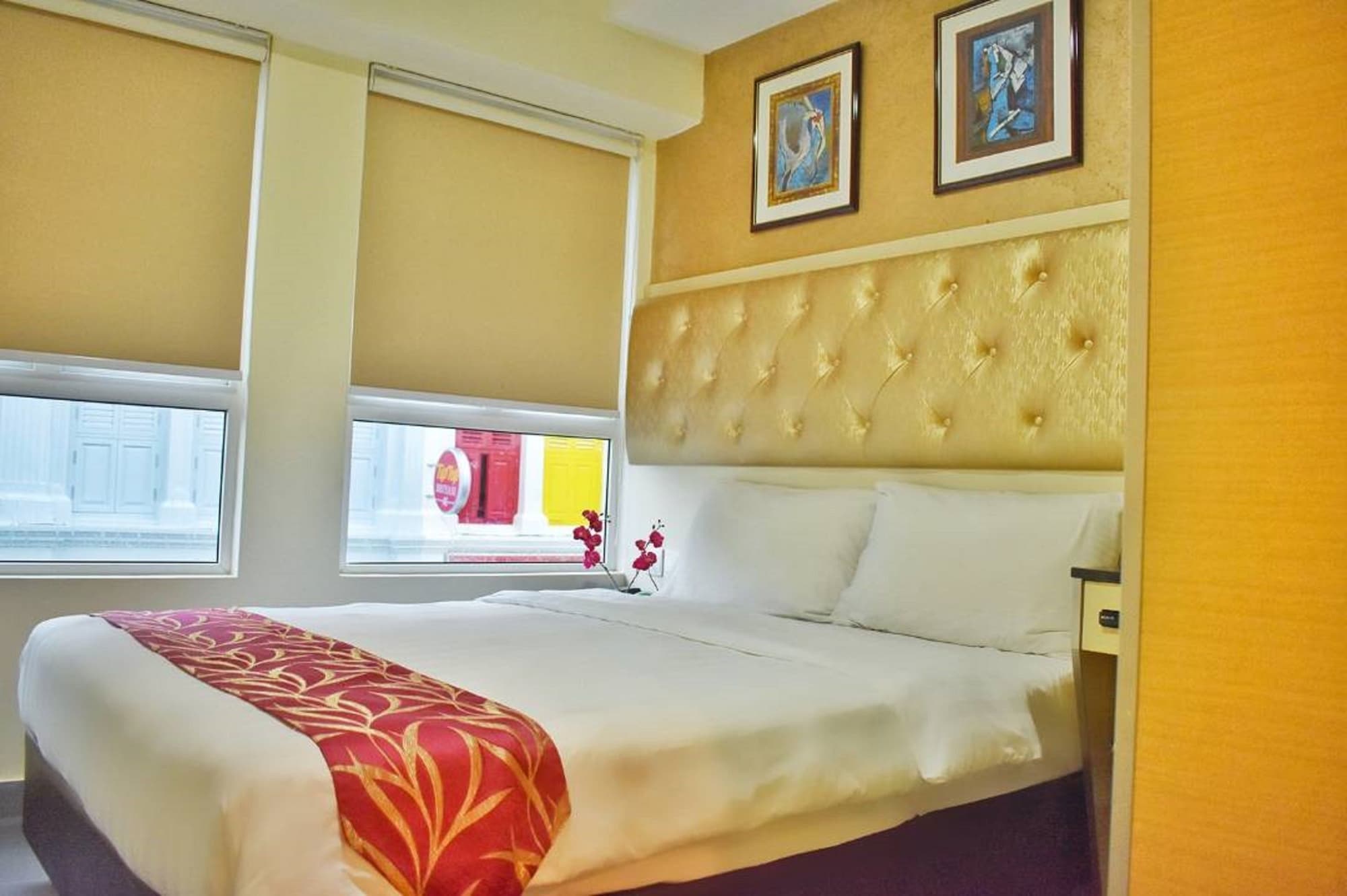 غرفة ديلوكس بسرير كوين، Sandpiper Hotel 3/8