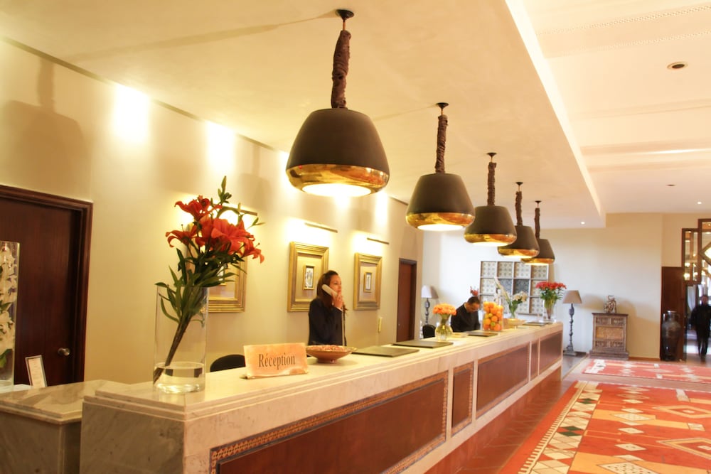 Lobby at Le Berbere Palace, OUARZAZATE