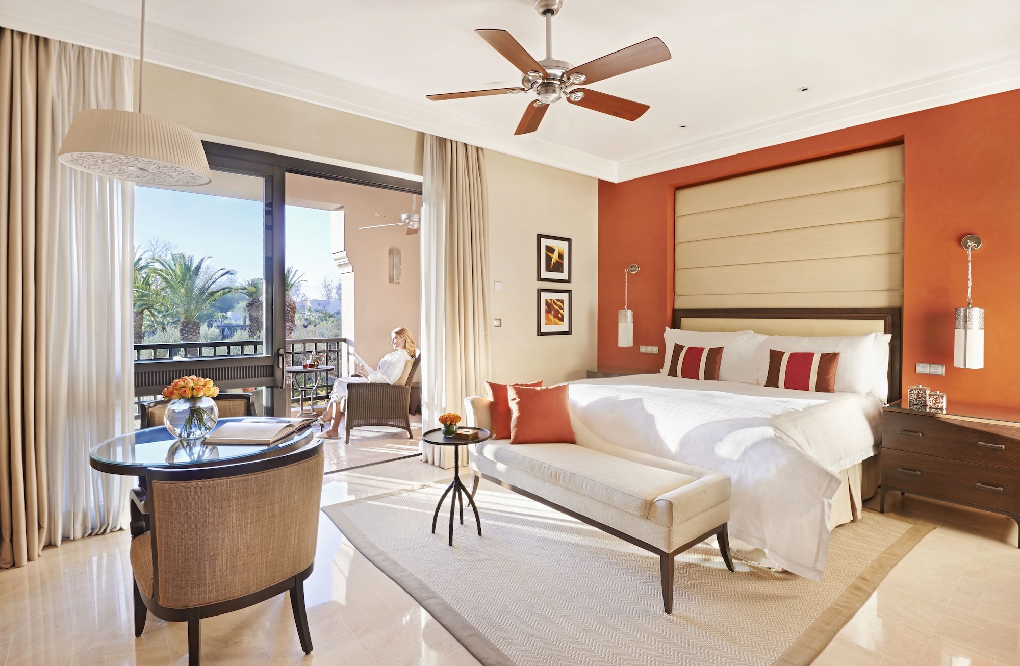 Upper, Premier, King Bed, Garden View, Terrace