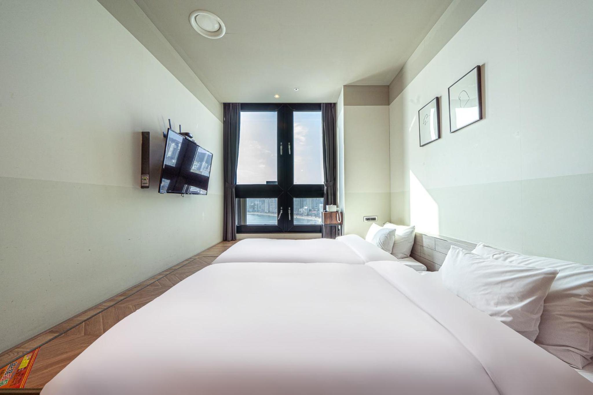 Korean, Double Bed, Sea View