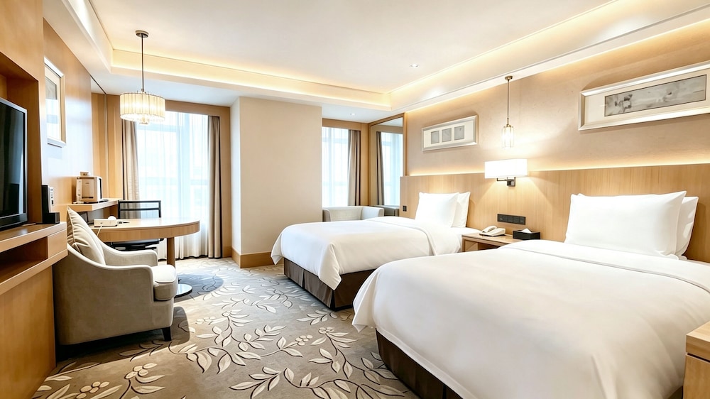 غرفة ديلوكس بسريرين منفصلين، Quanzhou C&D Hotel 3/10
