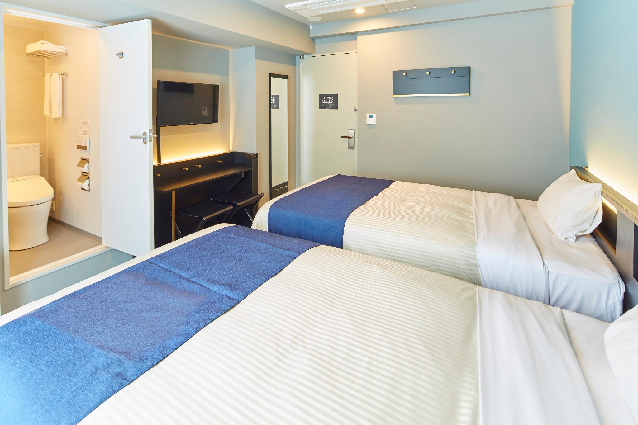 Semi Room, Standard, 2 Semi Double Beds، ICI Hotel Tokyo Hatchobori 2/3