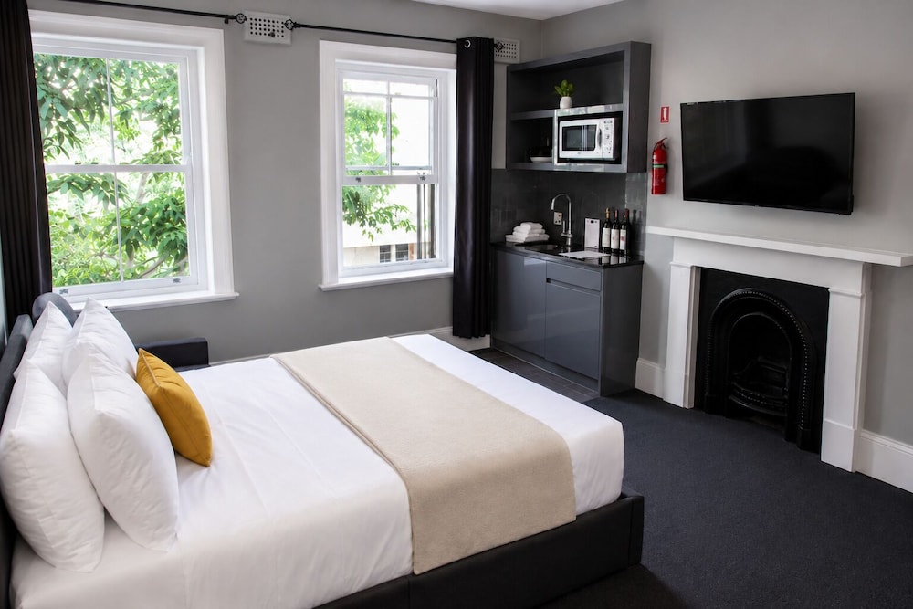 غرفة بسرير مزدوج بحمام مشترك، Bayswater Boutique Lodge 2/10