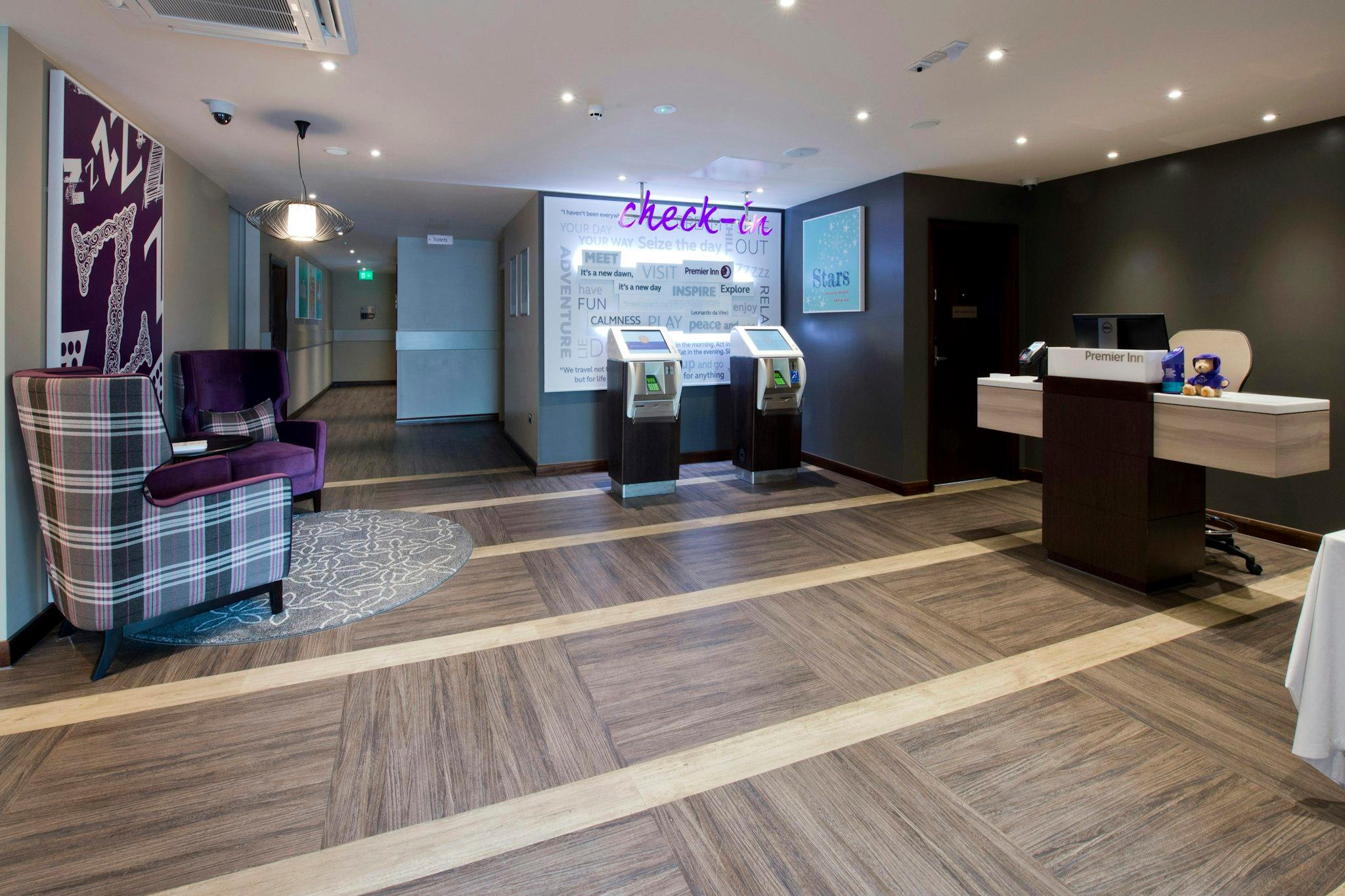 Lobby at Premier Inn Ulverston Hotel, ULVERSTON