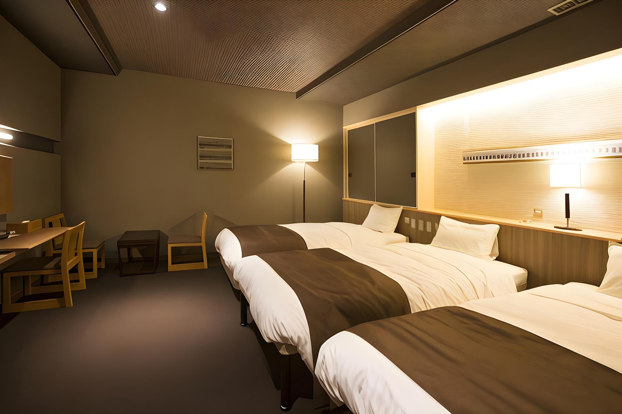Renovated, Japanese, Modern, Triple, 3 Beds, New Building