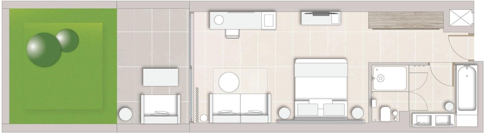 JUNIOR SUITE, GARDEN VIEW, PRIVATE GARDEN
