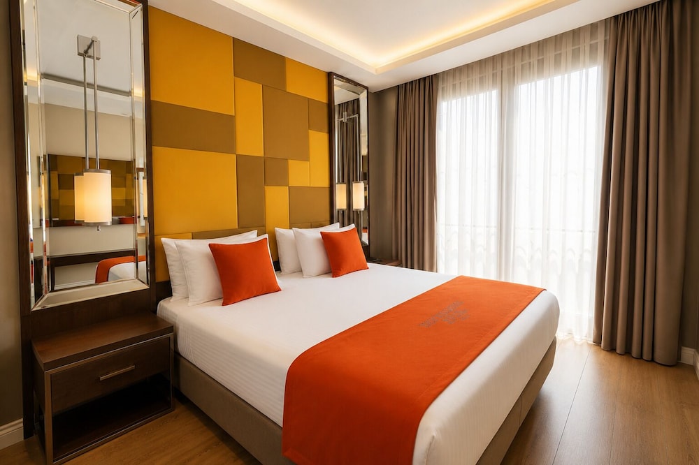 غرفة قياسية بسرير مزدوج أو سريرين منفصلين، The Biancho Hotel Pera 5/10