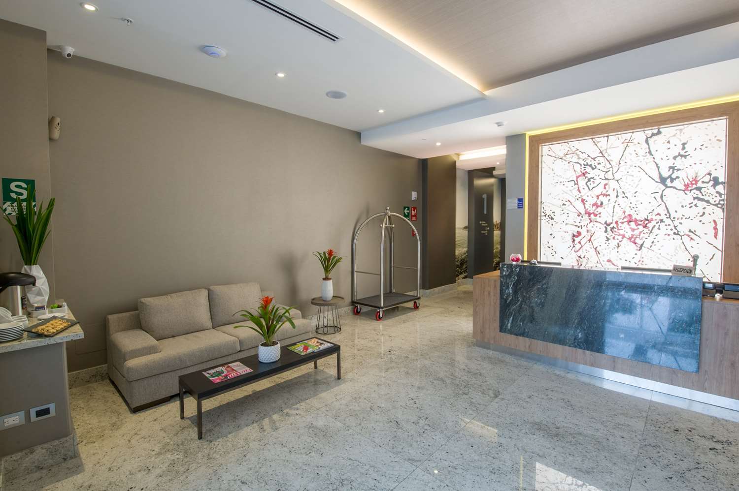 Lobby at Best Western Plus Urban Larco Hotel, LIMA - PE